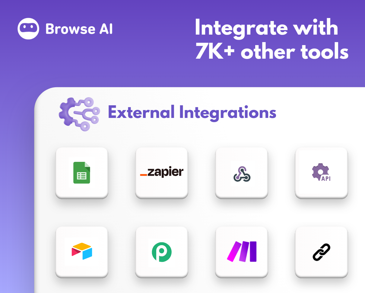 screenshot of Browse AI